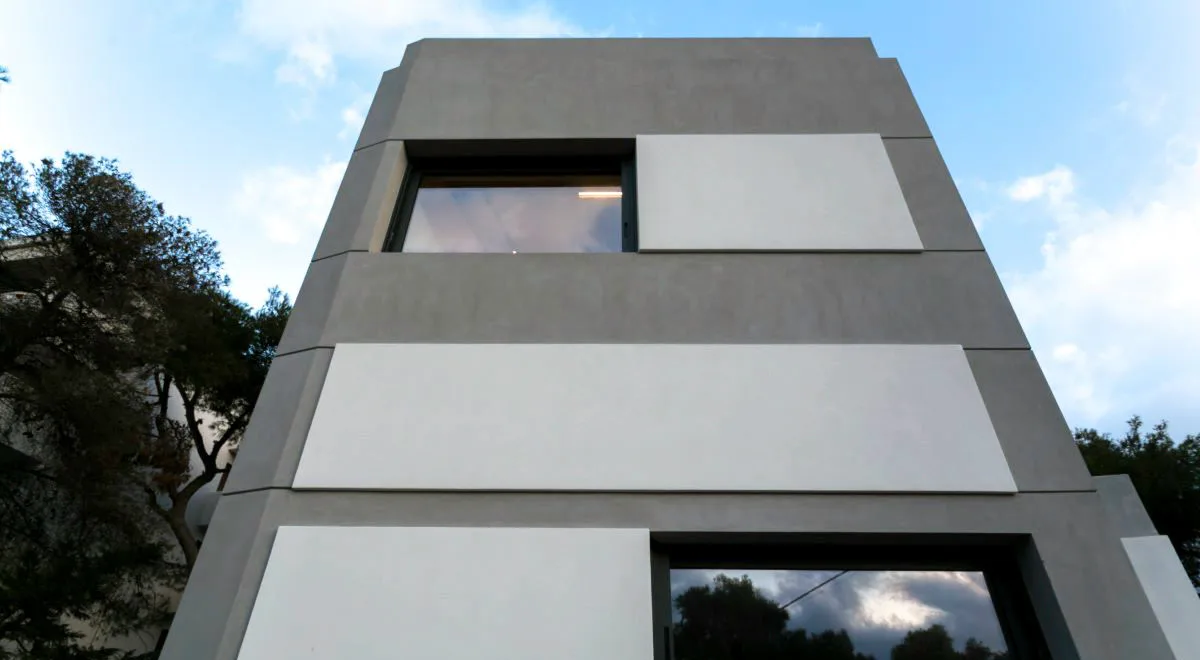 Modern Brutalist Residence in Melissia