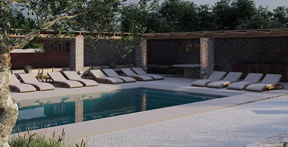 Private Garden in Antiparos